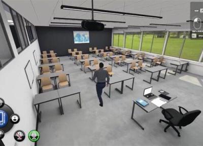 مدرسه 3بعدی مجازی ساخته شد